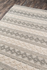 80% Wool 20% Viscose Rectangle Indoor Area Rug